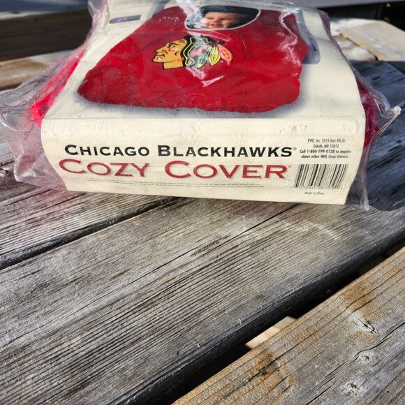 CHICAGO BLACKHAWKS Cozy Cover Baby Car Seat Cover BNIP NHL - Picture 3 of 11